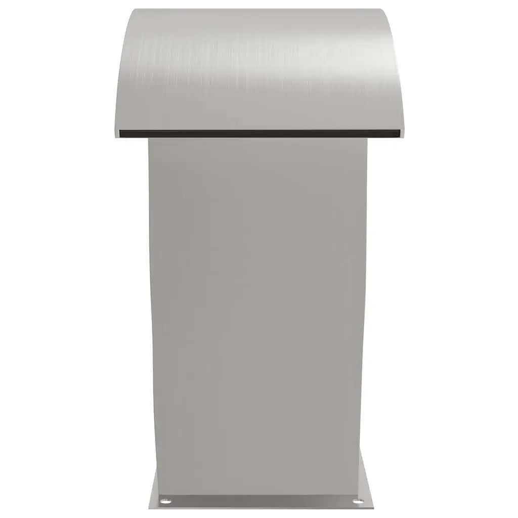 Pool Fountain Water Feature Stainless Steel 22x60x70cm Silver