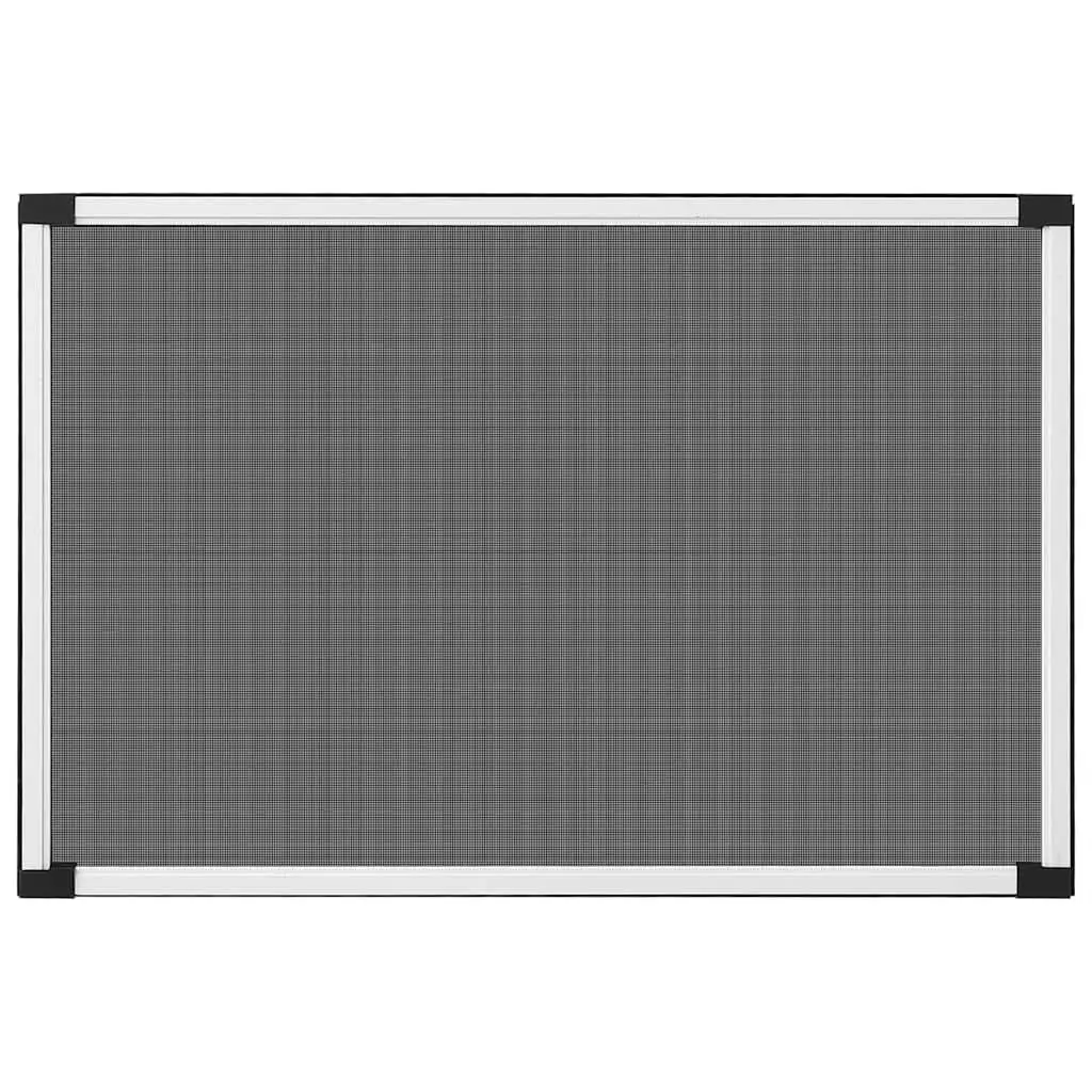 Adjustable White Window Insect Screen for Fly Protection 75-143x50