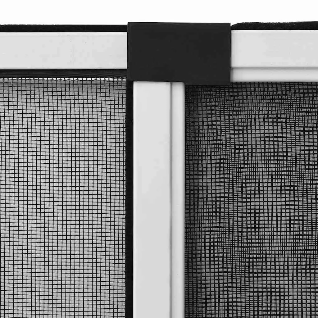 Adjustable White Window Insect Screen for Fly Protection 75-143x50