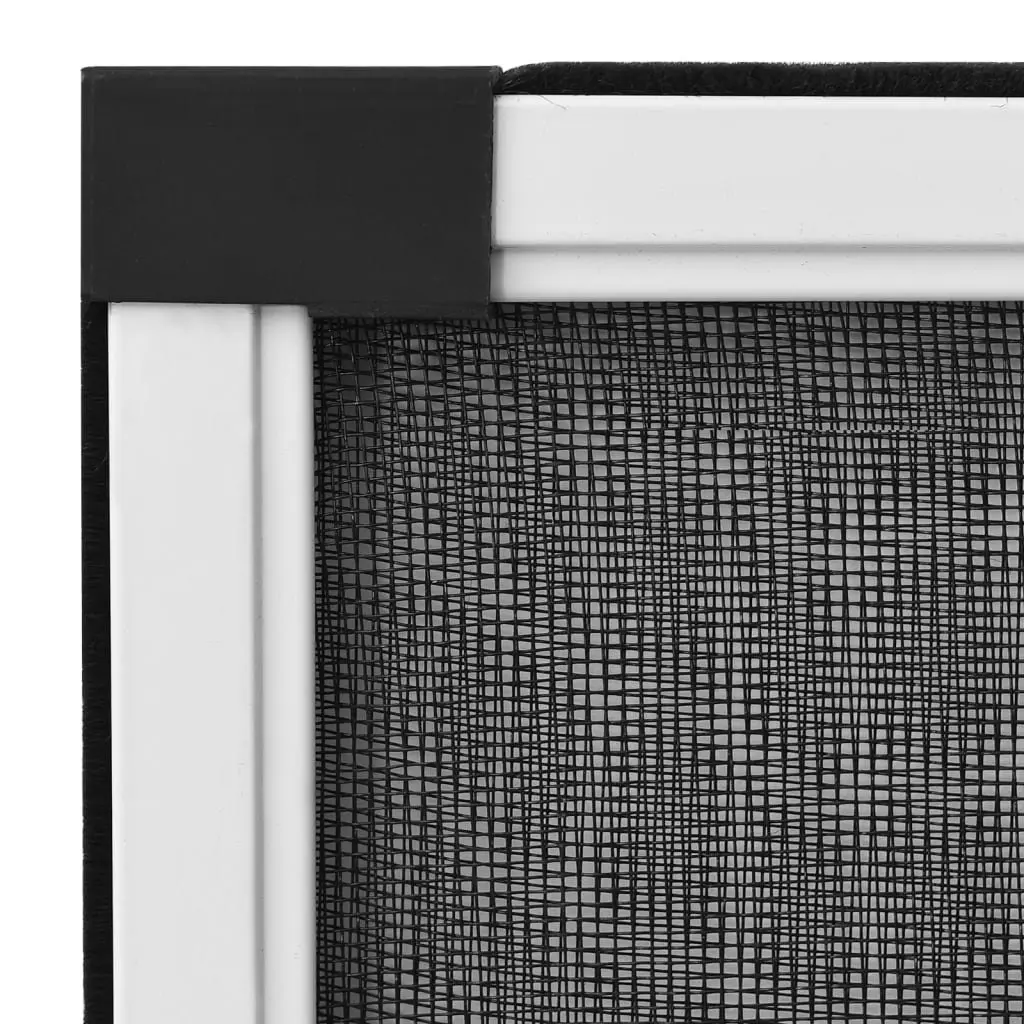 Extendable Window Insect Screen Fly Mesh White Adjustable Frame fits 100-193cm