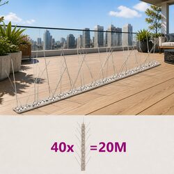 Stainless Steel Bird Pigeon Spikes for Pest Control