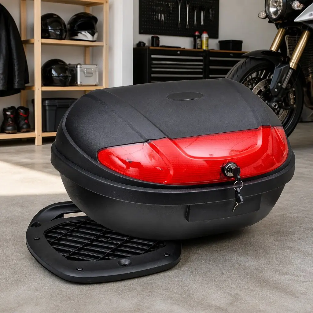 72L Motorcycle Top Case with Quick Release