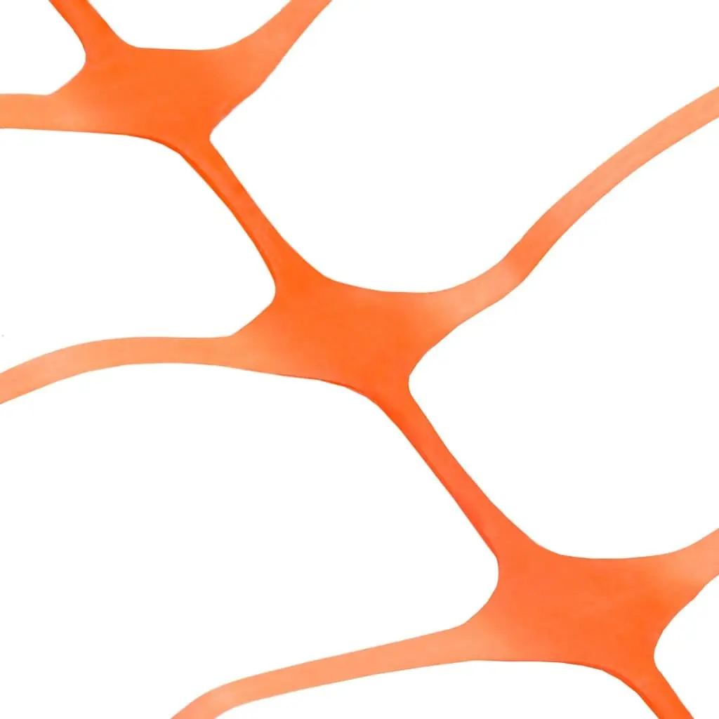 Garden Safety Fence HDPE 50m Orange Temporary Barrier