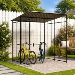 Durable Outdoor Bicycle Shed 190x190x222cm