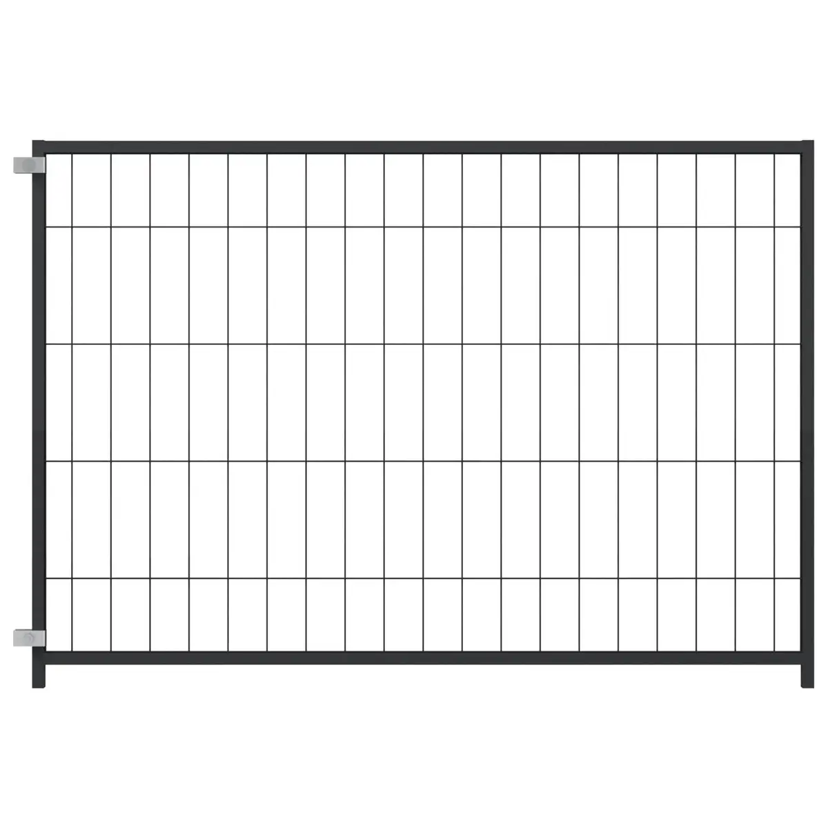 Dog Kennel Steel 300 x 100 x 70 cm Black Outdoor Enclosure Wire Mesh Pet Run Play Pen