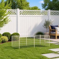 Heavy-Duty Outdoor Dog Kennel with Lockable Door
