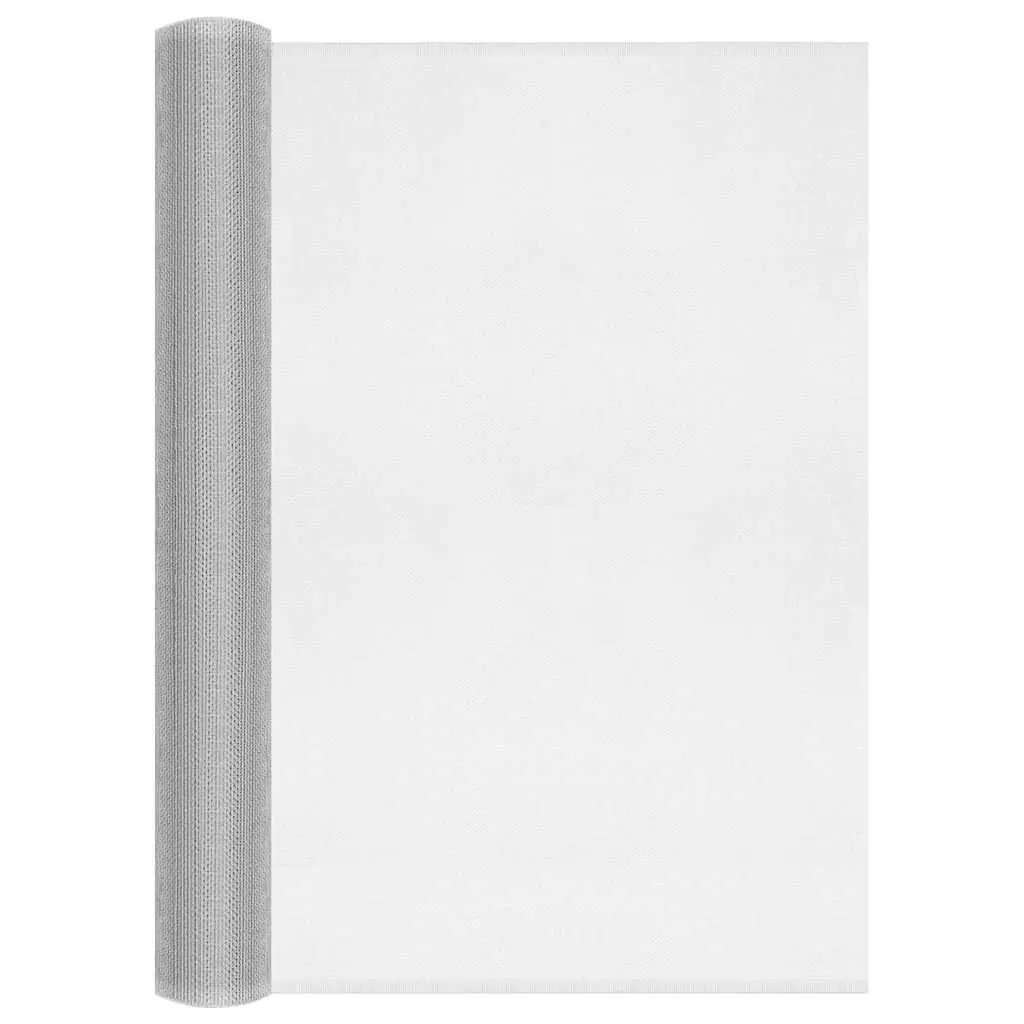Aluminium Mesh Screen 60x500 cm Silver