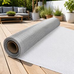 Aluminium Mesh Screen 112x1000 cm Silver Insect Door Window Fence Panel DIY