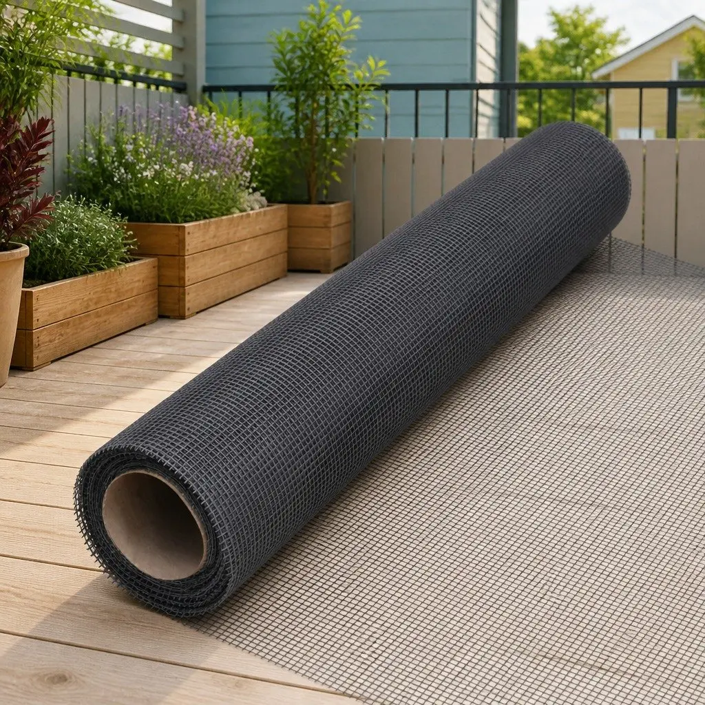 Fiberglass Mesh Screen 60x1000cm Grey for Insects