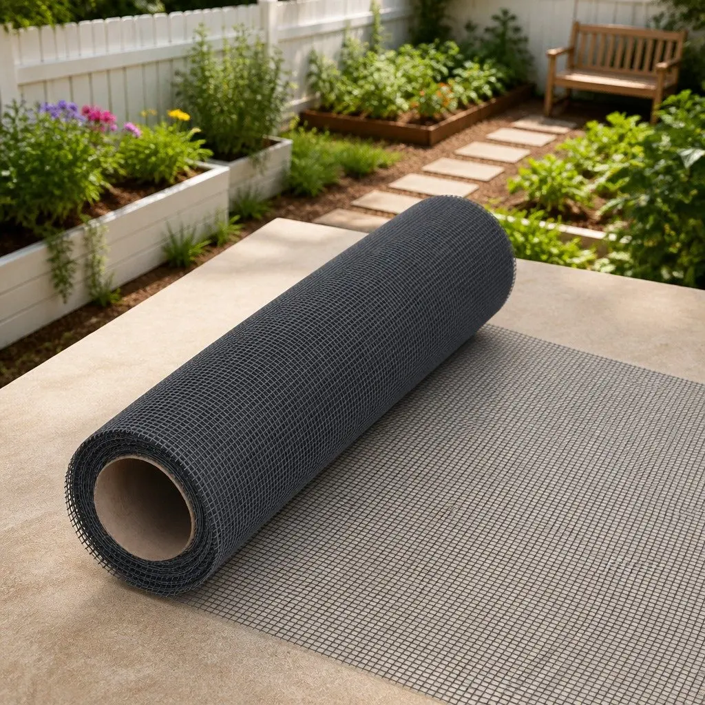 Fiberglass Mesh Screen 80x500 cm Grey