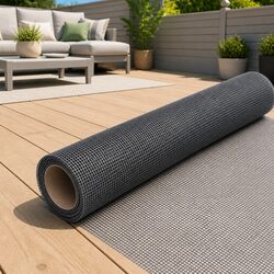 Durable Fiberglass Mesh Screen 112x500 cm Grey for Insect Control