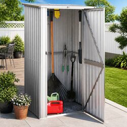 Durable Garden Shed with Lockable Galvanised Steel Door