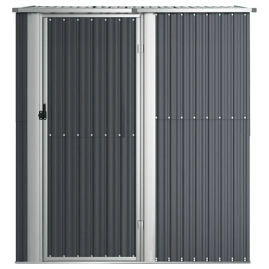 Garden Shed Galvanised Steel Anthracite 180.5 x 97 x 209.5 cm