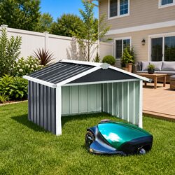 Sturdy Outdoor Storage Shelter for Robot Lawnmowers
