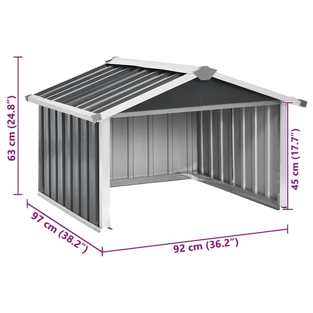 Outdoor Storage Shelter for Robot Lawnmowers