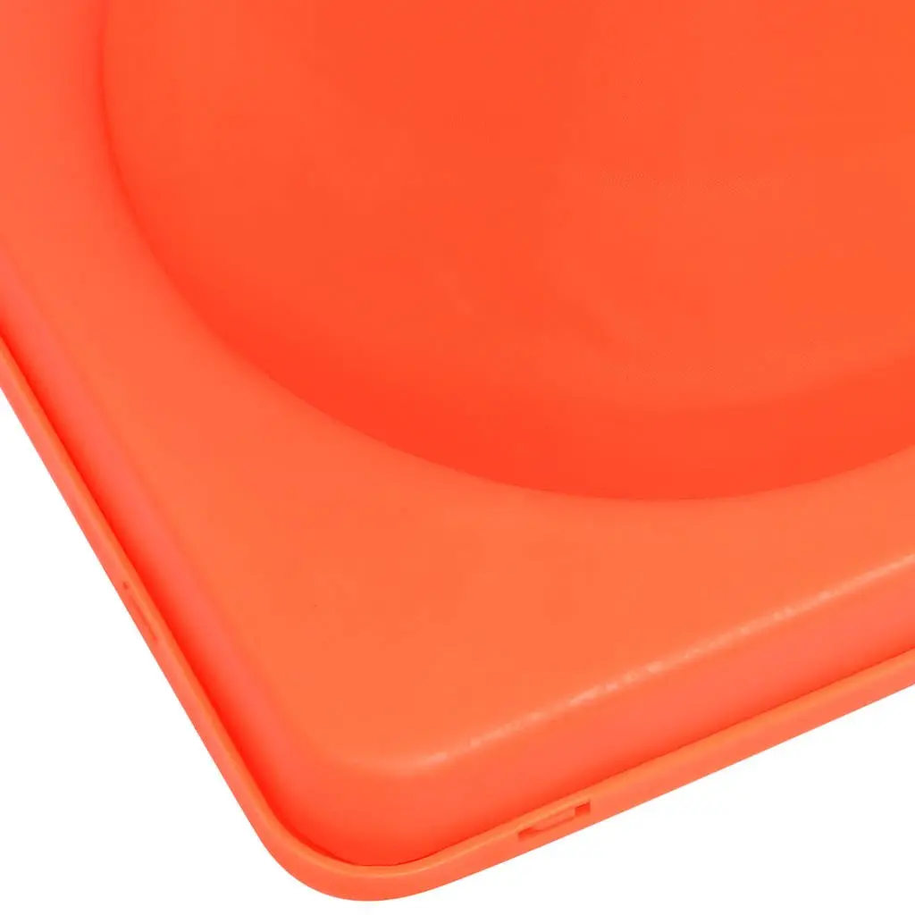 Pop-up Traffic Cones 10 Pcs 42 cm High Visibility Safety Warning Roadside