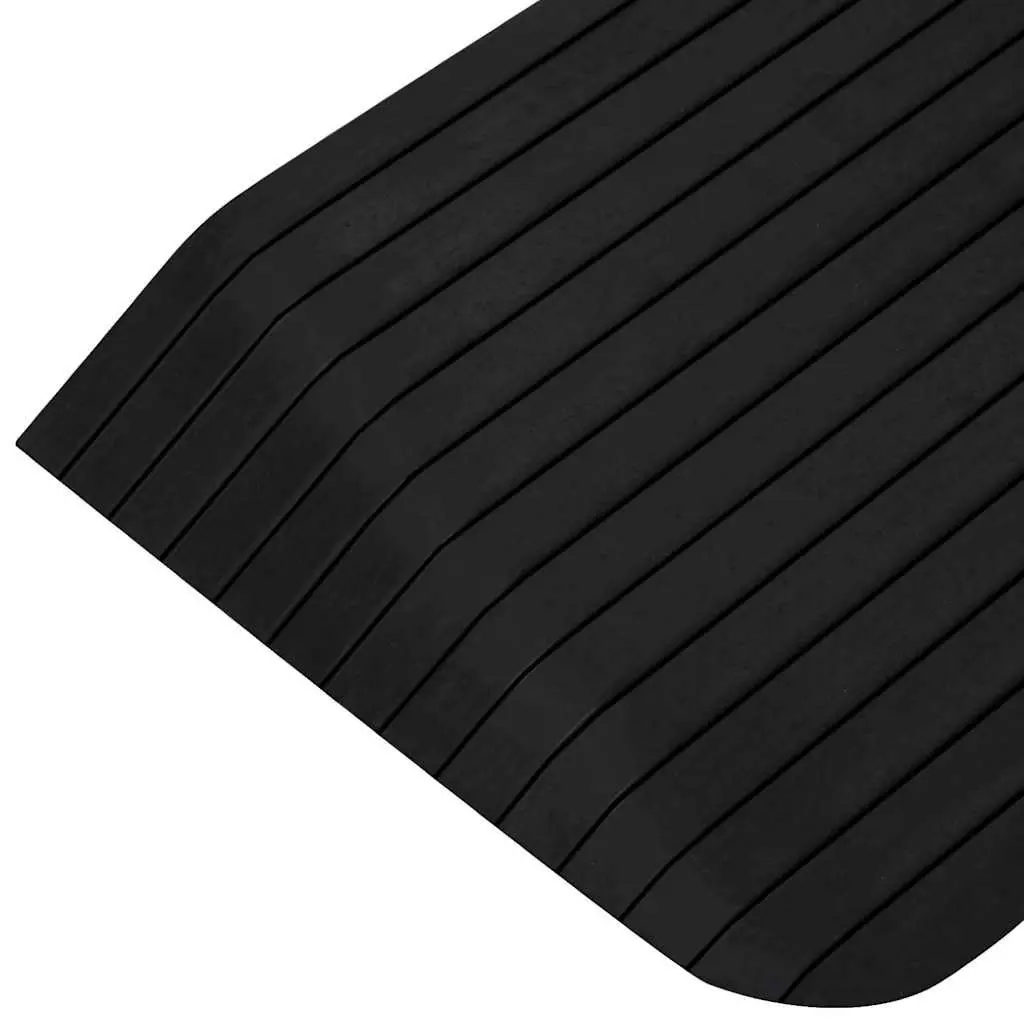 Threshold Ramp Rubber Non-Slip 110 x 41 x 5 cm Portable Mobility Aid