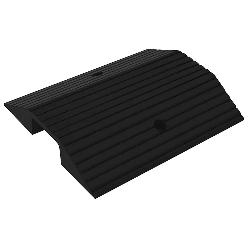 Bridge Threshold Ramp Rubber 49 x 40 x 8 cm Non-slip