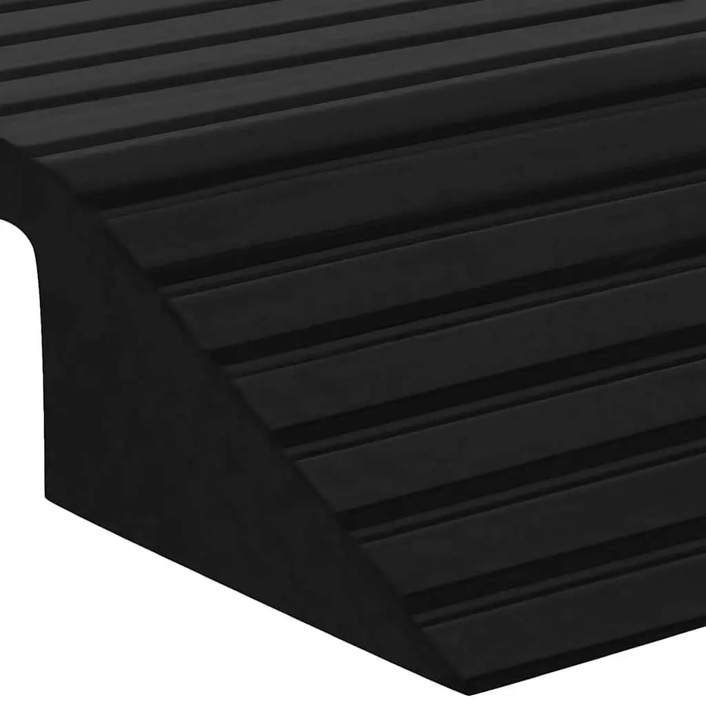 Bridge Threshold Ramp Rubber 49 x 40 x 8 cm Non-slip