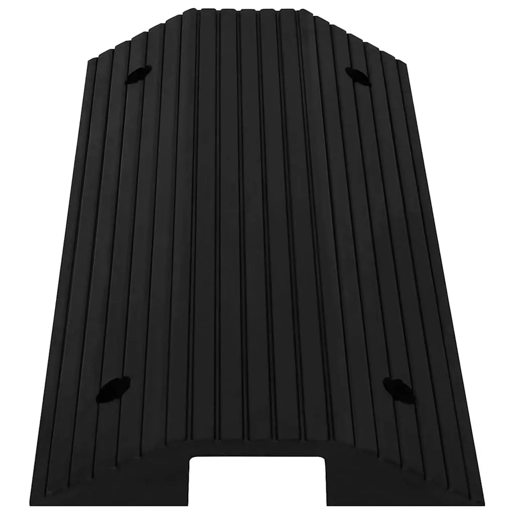 Rubber Threshold Ramp 80x40x8cm for Mobility Devices