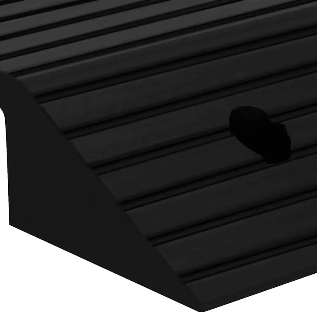 Rubber Threshold Ramp 80x40x8cm for Mobility Devices