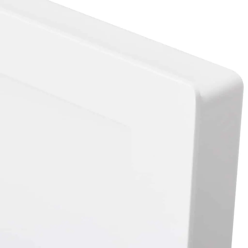 High Gloss White Shower Niche with 3 Compartments