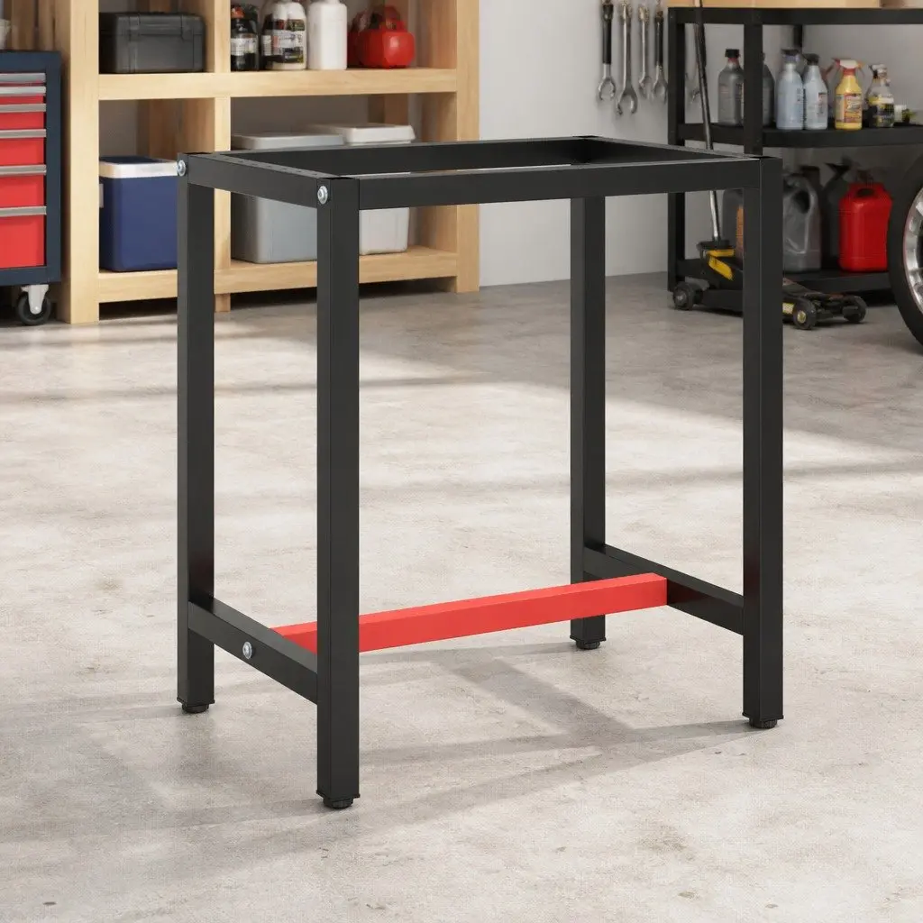 Heavy Duty Metal Work Bench Frame with Matte Finish