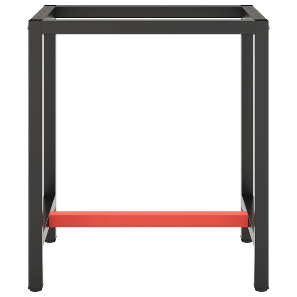 Heavy Duty Metal Work Bench Frame with Matte Finish