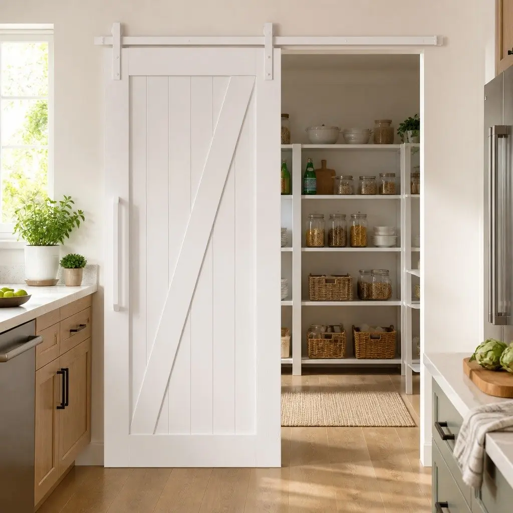 Sliding Door Hardware Kit 183cm Steel Track