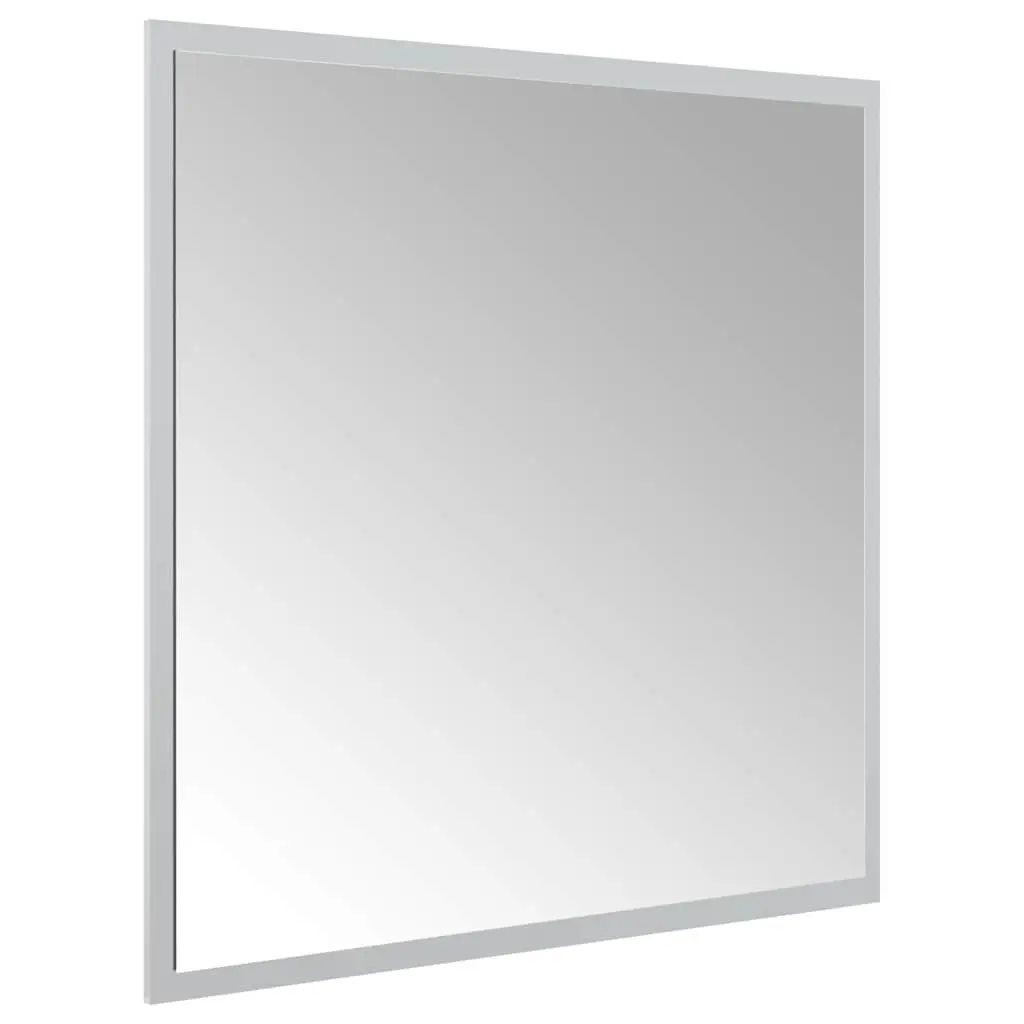 LED Bathroom Mirror 60x60 cm Waterproof USB Interface