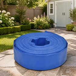Durable 25m 1.5" PVC Flat Hose for High Pressure Water Supply