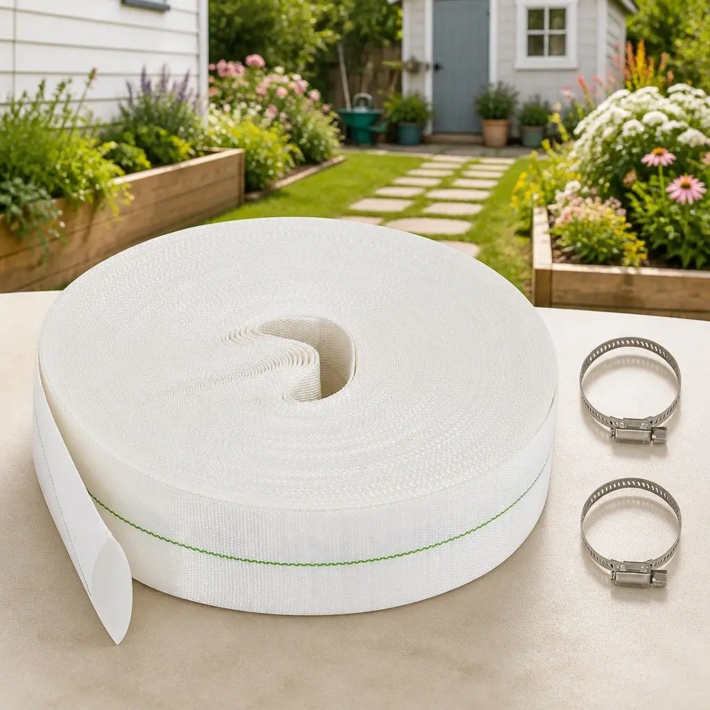 50m Flat Hose with 1.5 Inch PE Lining for Water Supply