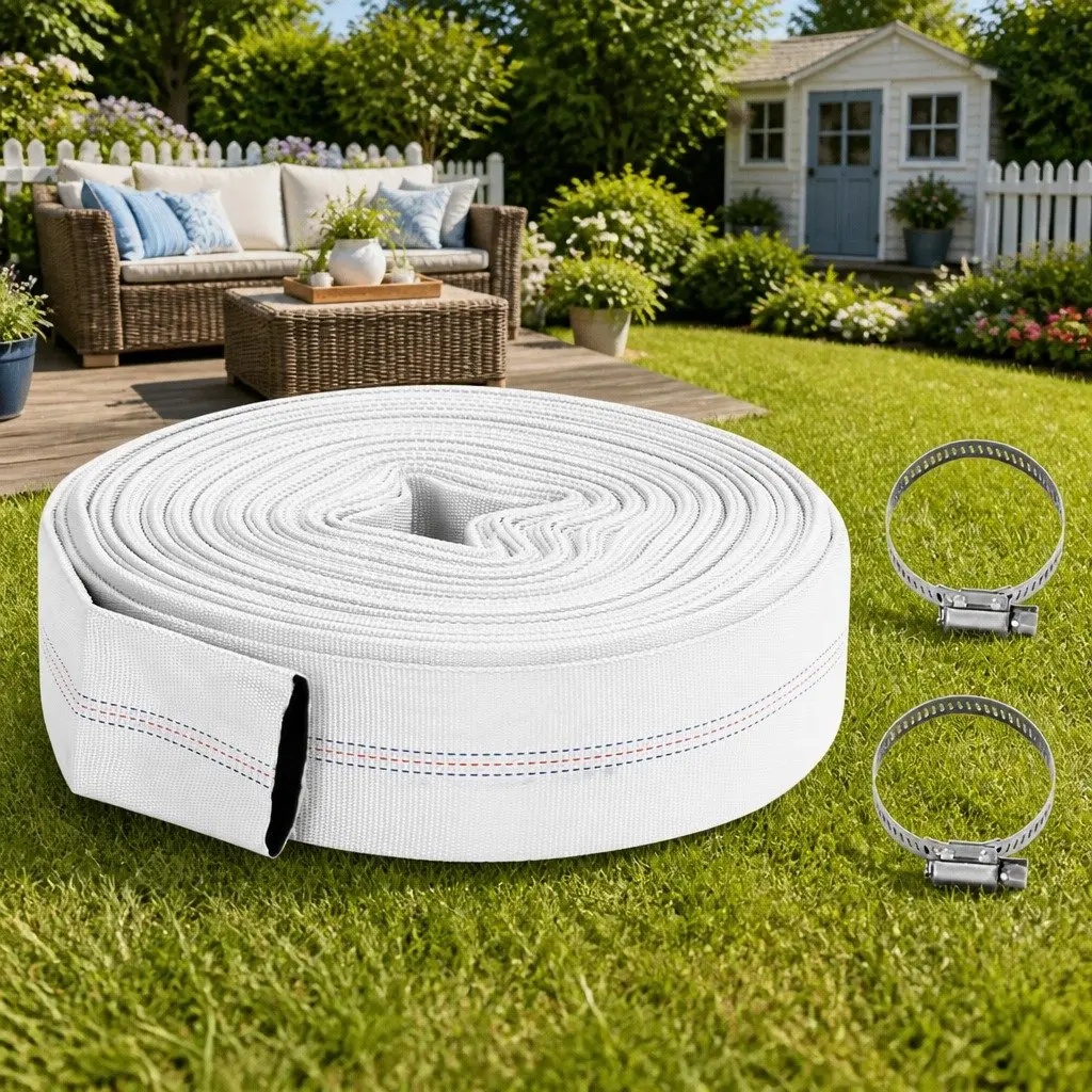 High-Pressure Flexible Fire Hose with PVC Lining