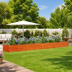 Premium Corten Steel Raised Bed Planter for Vegetables
