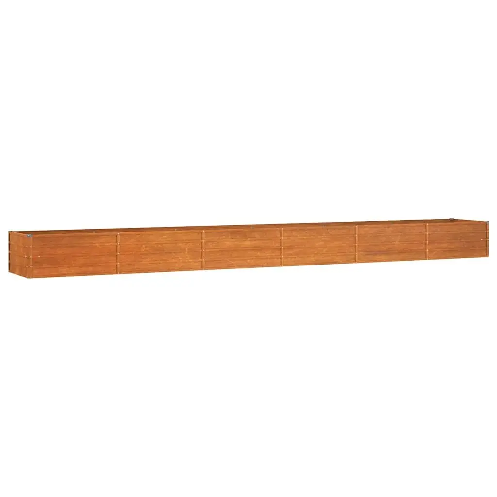 Corten Steel Raised Bed Planter for Vegetables