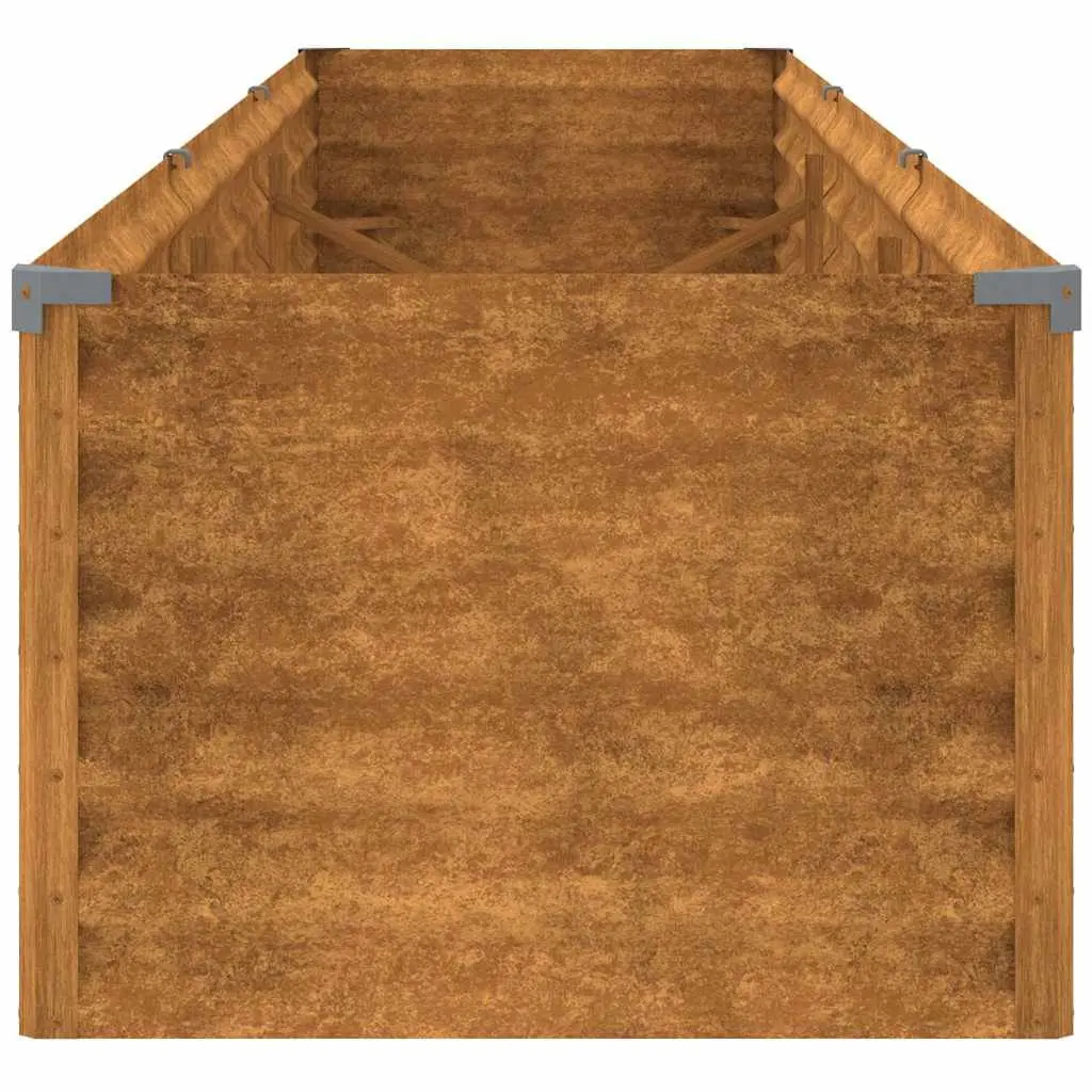 Corten Steel Garden Raised Bed 291x50x36cm