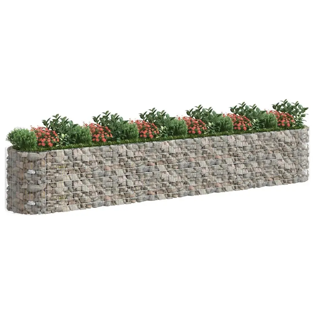Gabion Raised Bed Planter for Garden Borders