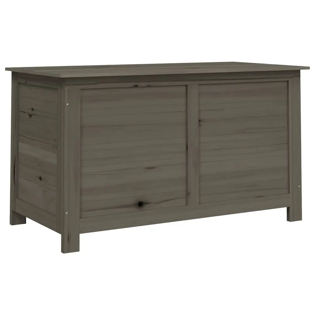 Cushion Storage Box Solid Fir Wood 100x50x56cm Anthracite