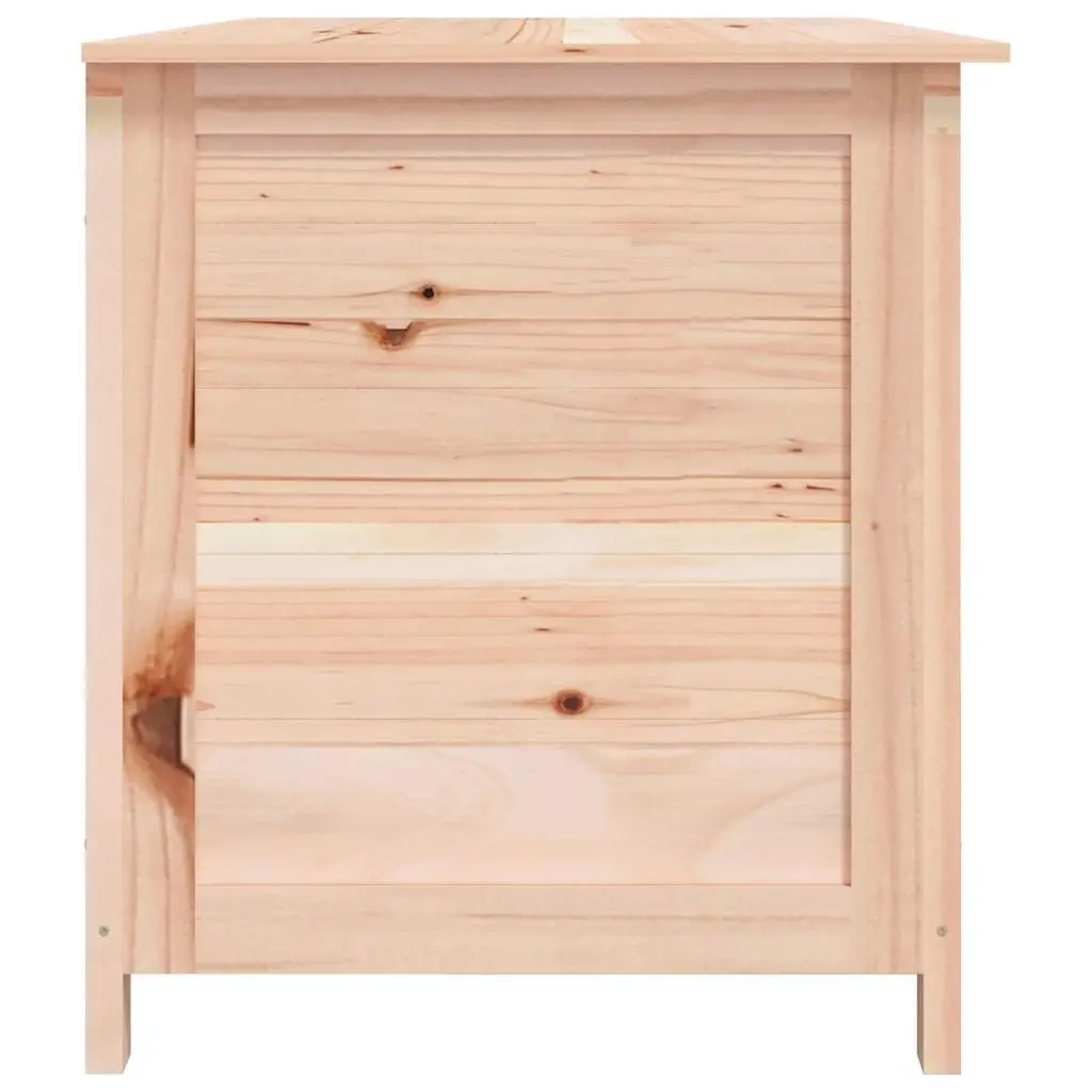 Outdoor Storage Box Solid Fir Wood 150x50x56 cm Brown