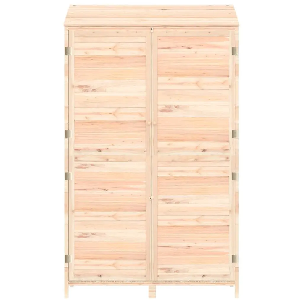 Wooden Garden Shed 102x52x174.5 cm for Outdoor Storage
