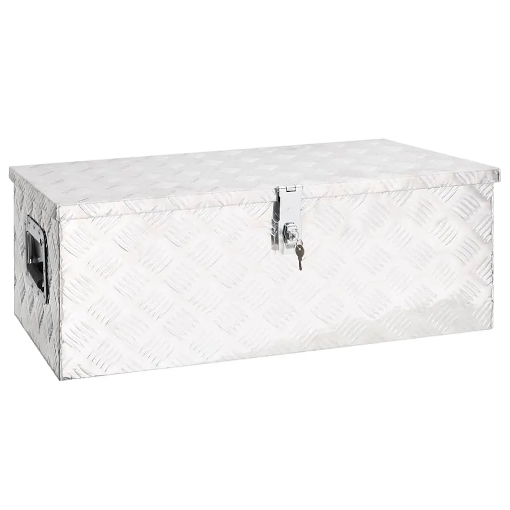 Aluminium Storage Box 80x39x30 cm with Lock
