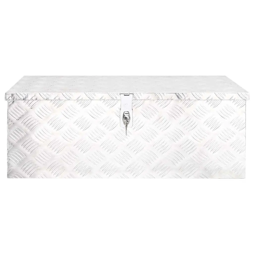 Aluminium Storage Box 80x39x30 cm with Lock