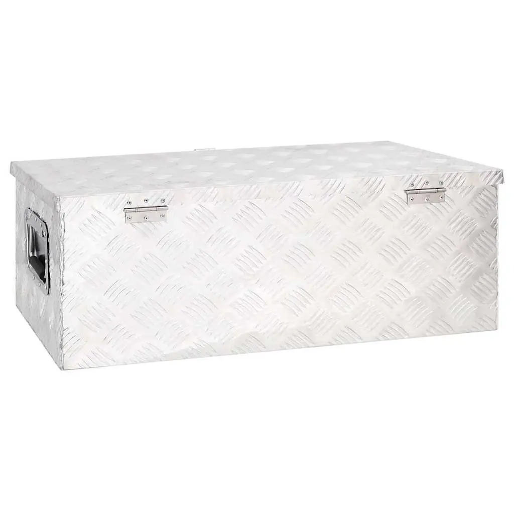 Aluminium Storage Box 80x39x30 cm with Lock