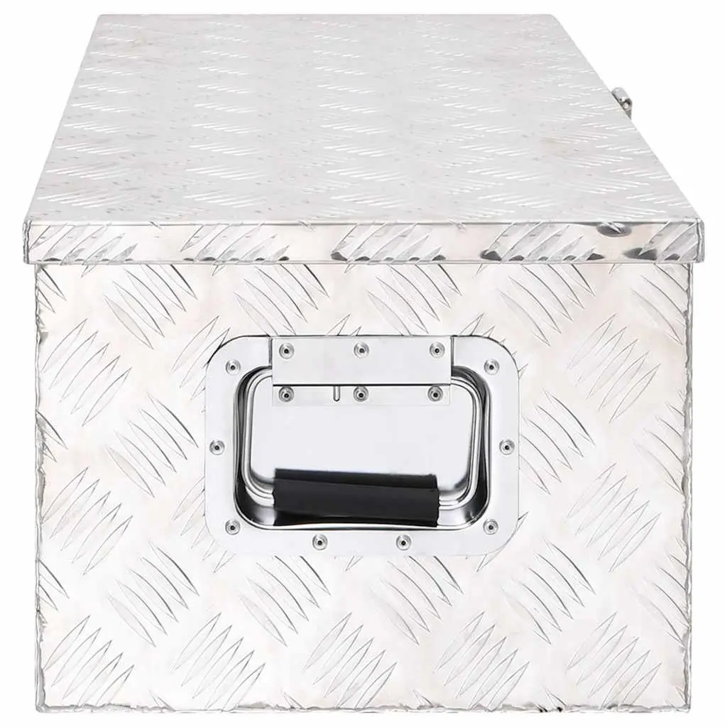 Aluminium Storage Box 80x39x30 cm with Lock
