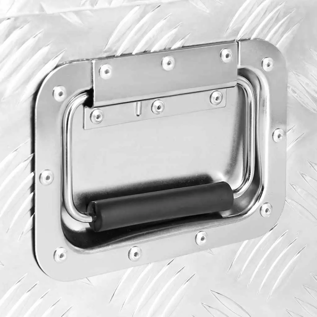 Aluminium Storage Box 80x39x30 cm with Lock