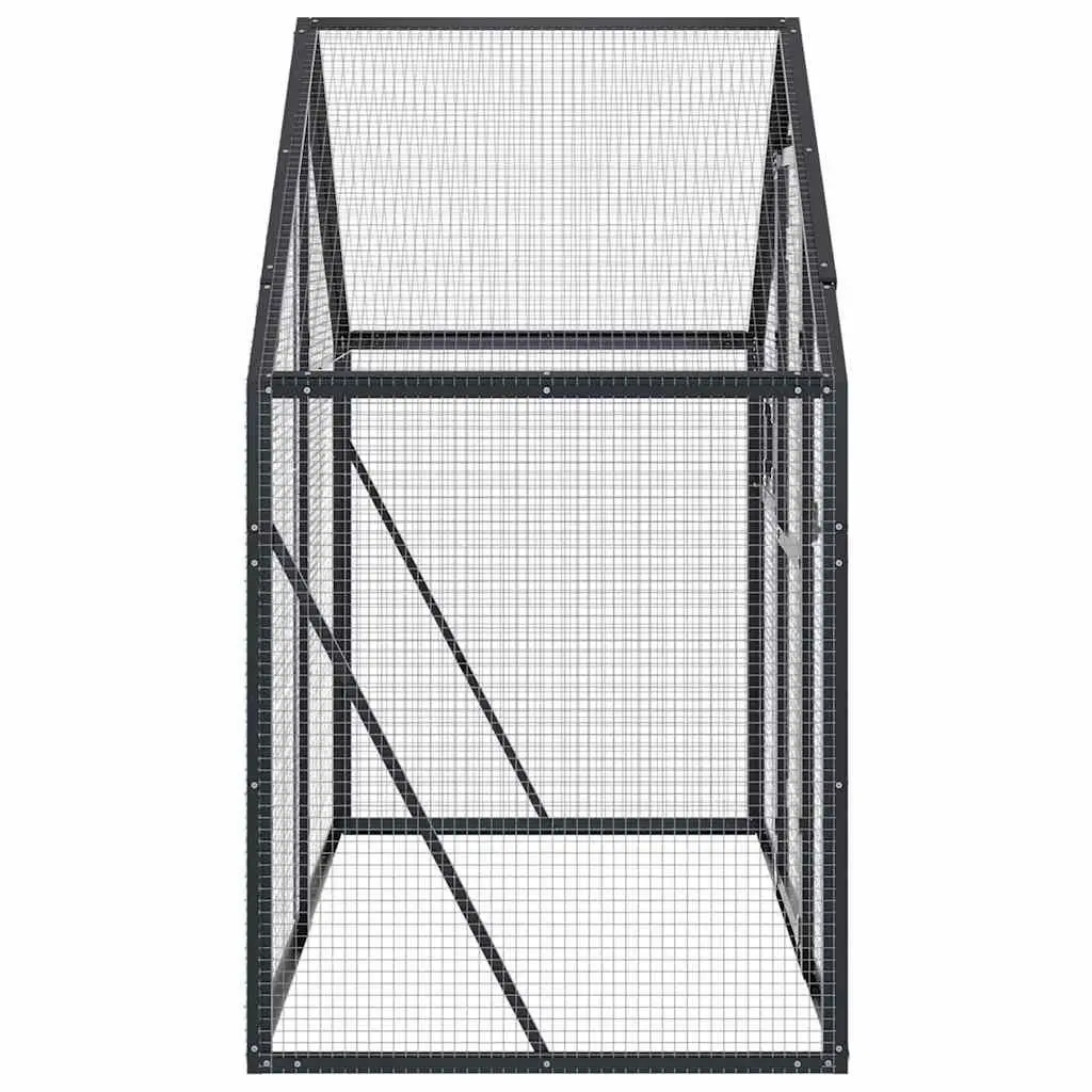 Large Outdoor Bird Aviary with Aluminium Frame and Wire Mesh