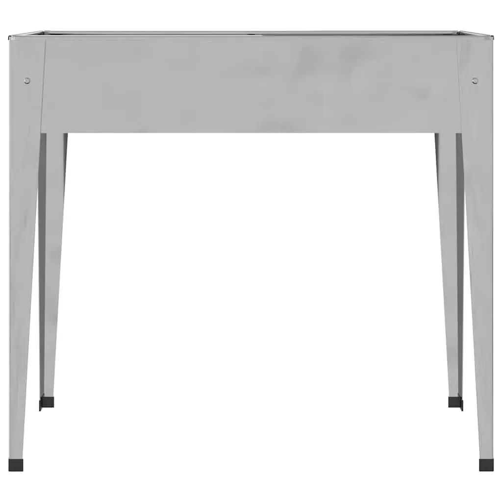 Galvanised Steel Garden Planter 100.5x40.5x90cm