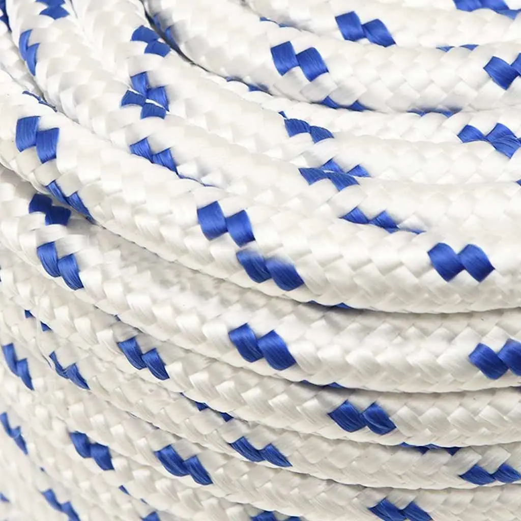 12mm 25m White Polypropylene Boat Rope