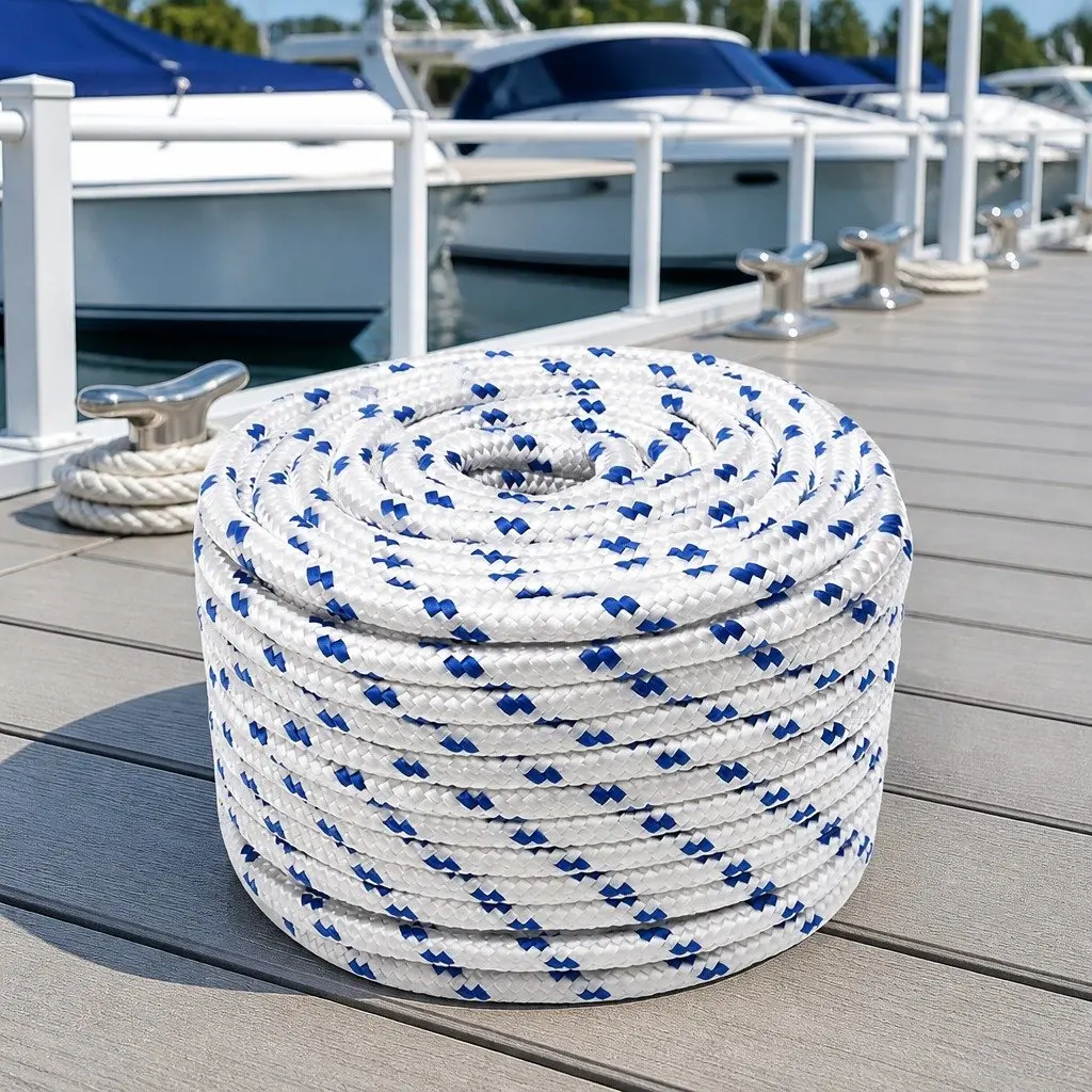 Boat Rope Polypropylene 12mm 100m White