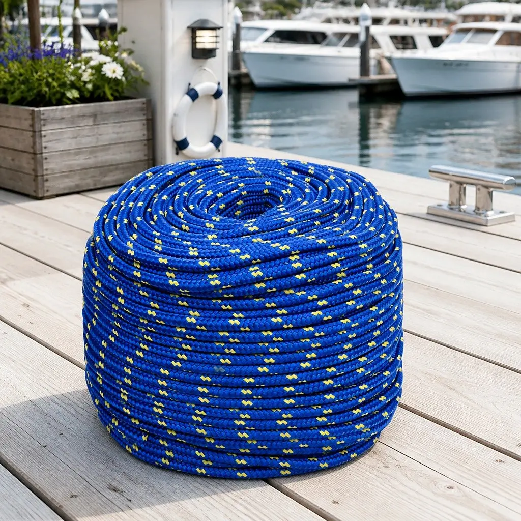 Boat Rope Polypropylene 10mm 25m Blue